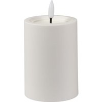Konstsmide LED-Dekolicht "Kerze" Höhe 10 cm, mattweiß – Ansicht 1