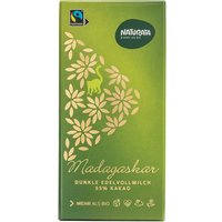NATURATA Dunkle Bio-Vollmilch-Schokolade "Madagaskar" 55 % Kakao, 100 g