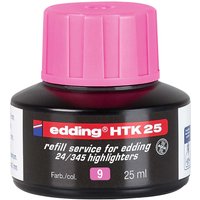 edding Nachfülltinte "HTK25" für Textmarker 24, pink