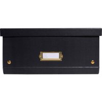 5 Exacompta Ablageboxen "NeoDeco", 33x50x16 cm, A3+, schwarz
