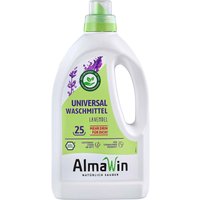AlmaWin Universalwaschmittel "Lavendel" Flasche, 1,5 l – Ansicht 1