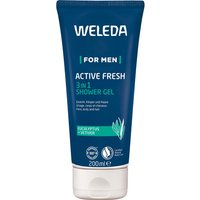 WELEDA Bio-3in1-Duschgel "Aktiv Fresh" For Men, 200 ml – Ansicht 1