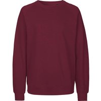 Neutral Bio-Unisex-Sweatshirt mit Rundhalsausschnitt, bordeaux, Gr. S – Ansicht 1
