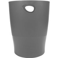 8 Exacompta Papierkörbe Ecobin "Office", 15 l, dunkelgrau