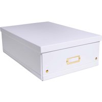 5 Exacompta Ablageboxen "NeoDeco", 33x50x16 cm, A3+, weiß – Ansicht 1