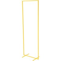 Garderobe "Jonathan" B 50 x H 150 cm, Stahl pulverbeschichtet, gelb – Ansicht 1