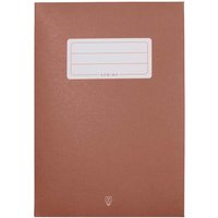 Komima Heftumschlag aus Recyclingpapier, braun DIN A4 – Ansicht 1