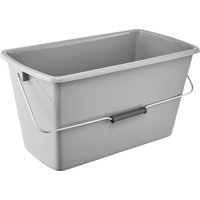 keeeper Eimer 'Bent' rechteckig, 42 x 22 x 22,5 cm, PP, 13 l, grau