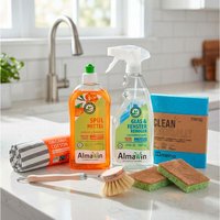 Bio-Reinigungsset "Starterpaket" für die Küche, 6er-Set – Ansicht 1