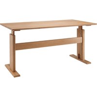 Höheneinstellbarer Schreibtisch "buxing 3.0" B 160 cm x T 80 cm x H 67-86 cm, Wildeiche – Ansicht 1