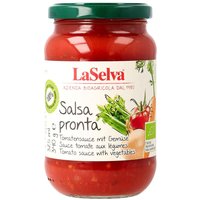 LaSelva Bio-Tomatensauce mit Gemüse, 340 g