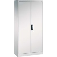 C+P Stahlschrank mit Flügeltüren "Acurado" H1950xB930xT400mm, Lichtgrau/Lichtgrau