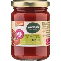 NATURATA Bio-Tomatenmark im Glas, einfach konzentriert, demeter-zertifiziert, 125 g
