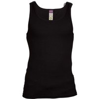 Living Crafts Bio-Herren-Unterhemd "Joseph" schwarz, Gr. XXL