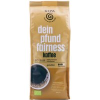 GEPA Bio-Kaffee "Dein Pfund Fairness" gemahlen, 500 g