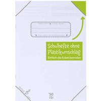 Soisi Recycling-Schulheft DIN A4 Notenheft mit Schreib- und Notenlinien