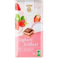 GEPA Bio-Schokolade "Joghurt Erdbeer", 80 g