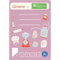 memo x SOS-Kinderdörfer weltweit Schulheft DIN A5, 16 Blatt, Lin. 6 – Ansicht 1