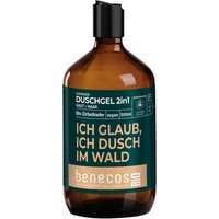 benecos Bio-Herren-Duschgel 2-in-1 mit Bio-Zirbelkiefer, 500 ml – Ansicht 1