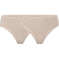 Living Crafts 2er-Pack Bio-Damen-Slip 'TARISSA' mit Spitze, powder, Gr. L – Ansicht 1