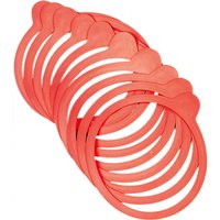 10 Weck Einkochringe aus Gummi, Ø 10 cm