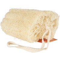 Duschschwamm aus Luffa, plastikfrei, ca. 13 x 12 cm