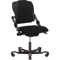 HAG Bürodrehstuhl "H03 340" Gestell: schwarz, Stoff: Cura black