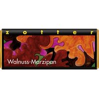 Zotter Bio-Vollmilch-Schokolade "Walnuss-Marzipan" 70 g
