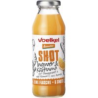 Voelkel Bio-Shot Ingwer & Kurkuma mit Orangensaft, 280 ml