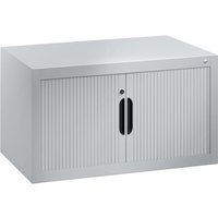 Rollladenaufsatz-Schrank alusilber 80cm