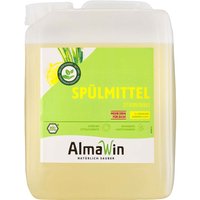 AlmaWin Spülmittel "Zitronengras" Kanister, 5 l, Nachfüllung