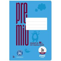 Staufen Schulheft "premio" DIN A5, 90 g/m², Lineatur 3R