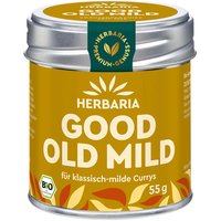 Herbaria Bio-Gewürzmischung "Good Old Mild" Curry, 55 g