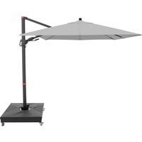 doppler Pendelschirm "myZone AX" 210 x 210 cm, hellgrau