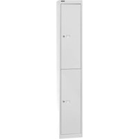 2 Fächerschrank lichtgrau 30