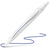 Schneider Kugelschreiber 'Reco' weiß/blau