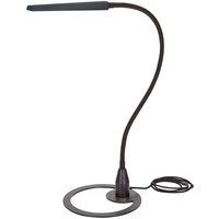 Bauer & Böcker LED-Tischleuchte "Comet" meteorite/black