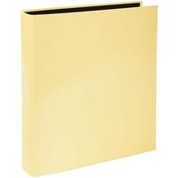 10 Exacompta Ringbücher "Aquarel", DIN A4, 2 Ringen in D-Form, zitrusgelb