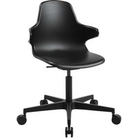 Topstar Bürodrehstuhl "Sitness Life 20" mit Armstützen, schwarz – Ansicht 1