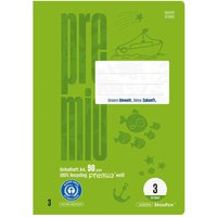 Staufen Doppelheft "premio" DIN A4, 90g/m², Lineatur 3 – Ansicht 1