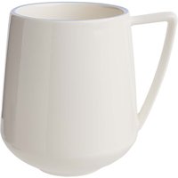 tranquillo Tasse "TINTED GRACE" aus Porzellan, 400 ml, weiß/sky – Ansicht 1