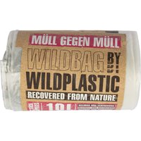Wildplastic Müllbeutel "Wildbag" 10 l aus Recyclingkunststoff, 25 Stk. – Ansicht 1