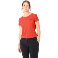 VAUDE Damen-T-Shirt "Essential" mit Rundhalsausschnitt, glowing red, Gr. 38