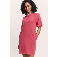 tranquillo Bio-Damen-Minikleid "Ninaa" mit Eingrifftaschen, holly berry, Gr. L