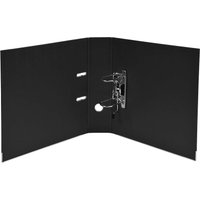10 Exacompta Premium-Ordner "Prem'Touch", DIN A4 Maxi, schwarz, RB 80 mm