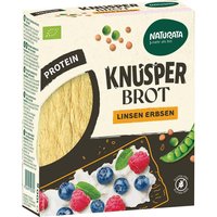 NATURATA Bio-Knusperbrot Linsen-Erbsen, hoher Proteingehalt, 100 g