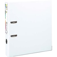 10 Exacompta Premium-Ordner "Prem'Touch", DIN A4 Maxi, weiß, RB 50 mm
