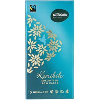 NATURATA Bio-Edelbitter-Schokolade "Karibik" 90 % Kakao, 100 g