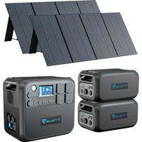 BLUETTI AC200MAX + 2*B230+ 2*PV350 Stromgenerator – Ansicht 1