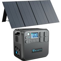 BLUETTI AC200MAX + PV350 Stromgenerator, AC200MAX+PV350 | 2200 W 2048 Wh | 350 W Solar-Kit – Ansicht 1